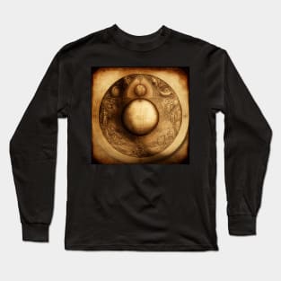 Earth Da Vinci Long Sleeve T-Shirt